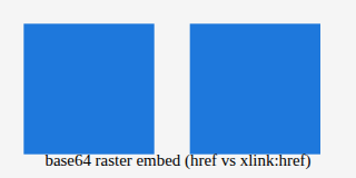 Chromium (ground truth) render of base64-image