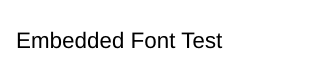 novasvg render of embedded-font